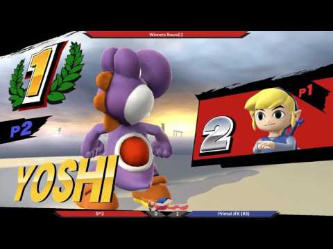 B^2 (Toon Link) vs Primal JFK (Yoshi) - WR2