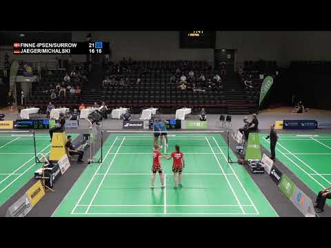 Match point - Finne-Ipsen / Surrow vs Jaeger / Michalski - WD, SF – Austrian Open 2022