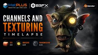 MatPlus - Channels and Texturing Timelapse
