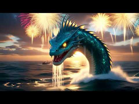 “Sea Dragon Rises to Wish Merry Christmas & Happy New Year | Epic Fantasy Animation”