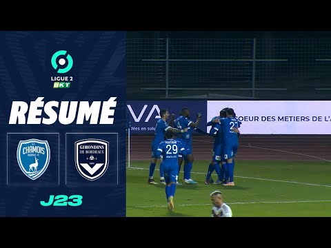 CHAMOIS NIORTAIS FC - FC GIRONDINS DE BORDEAUX (3 - 1) - Résumé - (CNFC - GdB) / 2022-2023