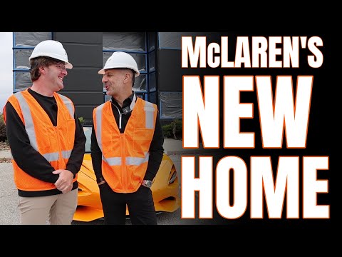 Touring Arrow McLaren's New Shop with Tony Kanaan!