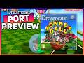 NEW Super Monkey Ball For Sega Dreamcast Port