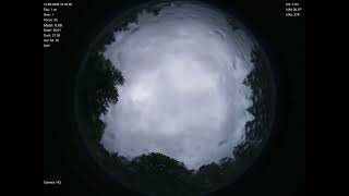 2026-06-13 All sky camera capture from Poiana Rusca Mountains, Romania