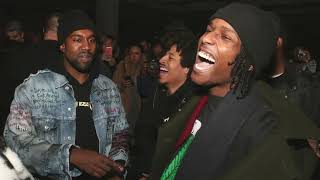 A$AP Rocky &amp; Kanye West - Jukebox Joints but its only the second part with Alternative Intro