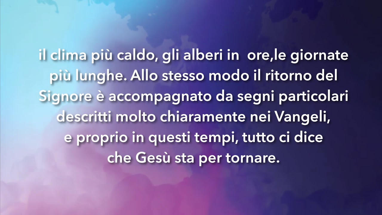Meditazione Calendario "Parole di Vita" del 21 giugno 2019