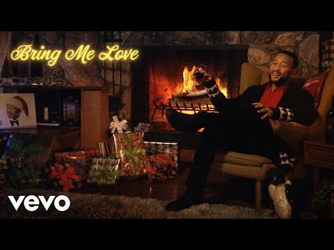John Legend - Bring Me Love (Yule Log Video)