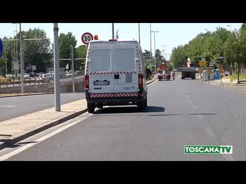 2017-06-20 FIRENZE - INGORGHI E CODE DOPO CHIUSURA VIALE TALENTI