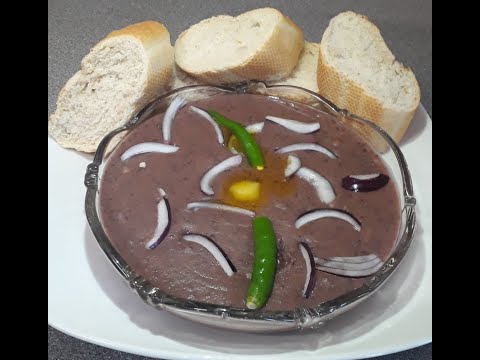 djibouti fuul qurcaa oo macaan (kidney beans - breakfast)