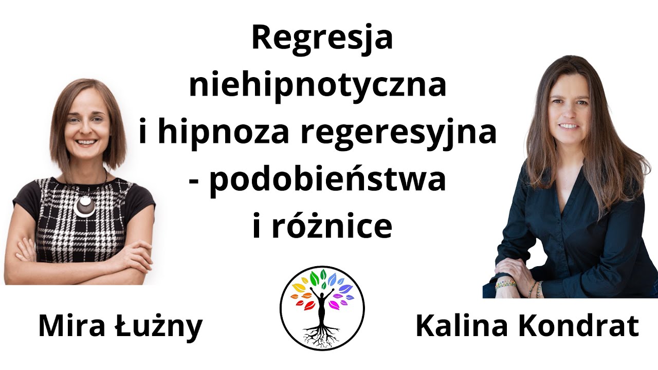 Regresja niehipnotyczna versus hipnoza regresyjna – Kalina Kondrat i Mira Łużny