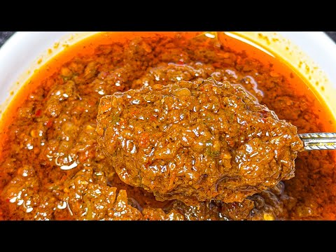 Famous Liberian pepper sauce 