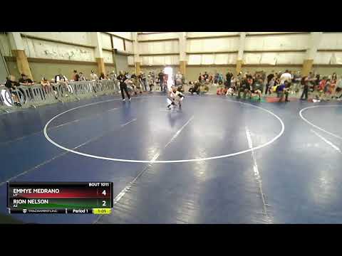 50-55 Lbs Round 2 - Emmye Medrano, UT Vs Rion Nelson, AZ 45cf