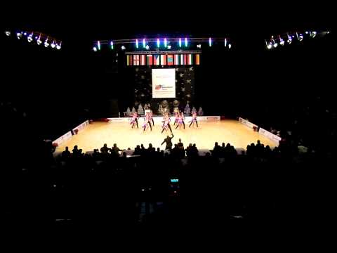 WDSF WORLD FORMATION LATIN 2011-Vilnius Gala TE P!NK