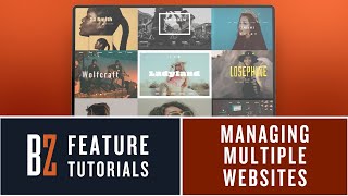 Managing Multiple Websites Under One Login