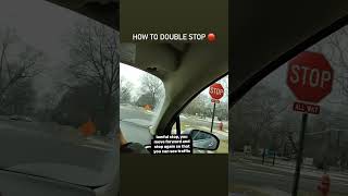 Download lagu What is a double stop when driving? #mrroadready mp3 Download lagu What is a double stop when driving? #mrroadready mp3