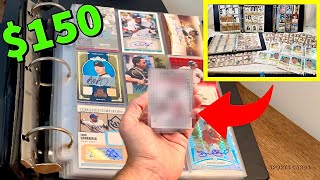 I PAID $150 FOR BASEBALL CARDS COLLECTION FROM GOODWILL!