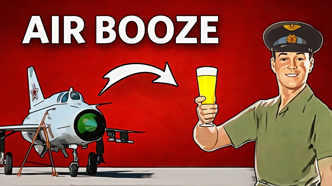 How Soviet Pilots Drank Alcohol From Planes