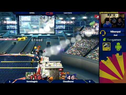 CZPM62 Losers Semis: ilovebagelz (Luigi,Falcon) vs Cloudburst (Squirtle,Falcon)