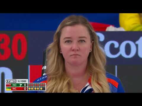 Draw 1 - 2022 Scotties Tournament of Hearts - McCarville (NO) vs. Carey (WC2)