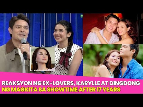 AKTWAL REAKSYON ng EX-LOVERS, KARYLLE at DINGDONG DANTES ng MAGKITA SILA sa SHOWTIME after 17 YEARS