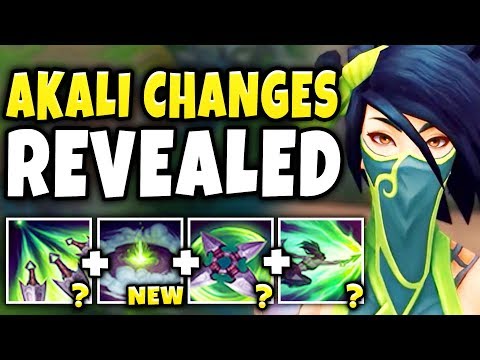 NEW AKALI CHANGES REVEALED | IRELIA REWORK INCOMING!!! PRE-SEASON 9 CHANGES! - League of Legends