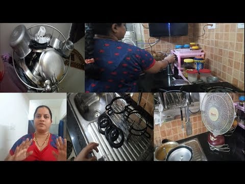 EVERYDAY NIGHT KITCHEN CLEANING IN RAMA SWEET HOME||NIGHT ROUTINE IN TELUGU Video