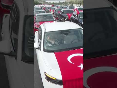 Togg Convoy salutes Türkiye’s 100th-year anniversary