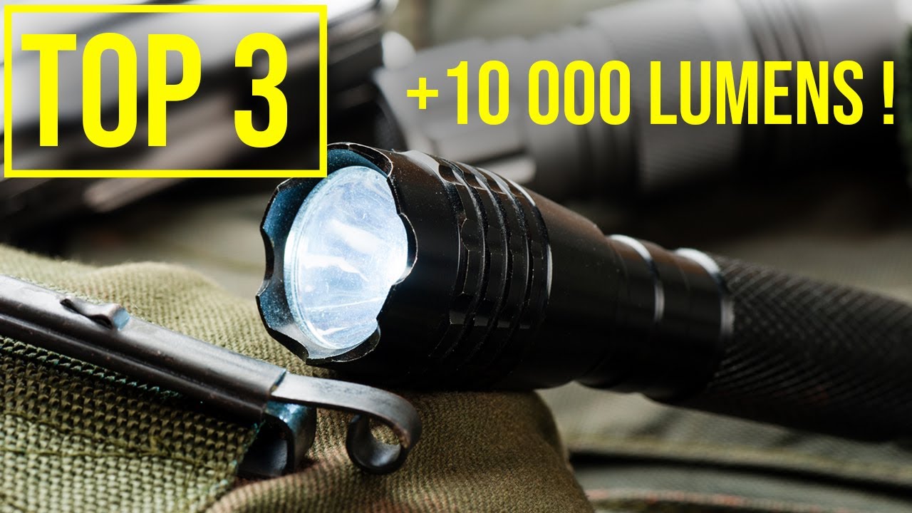 TOP 3 : Meilleure Lampe Torche Puissante 2022