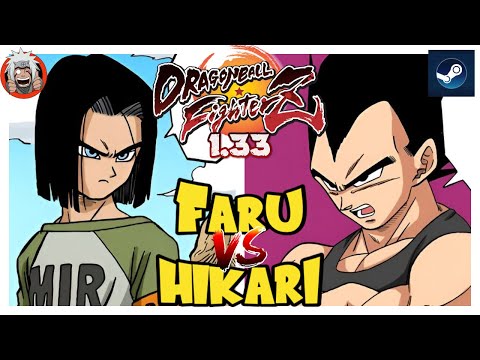 DBFZ Hikari vs Faru (GogetaSSB, VegettoSSB, A17) vs (Vegeta, GokuSSJ, GokuGT)