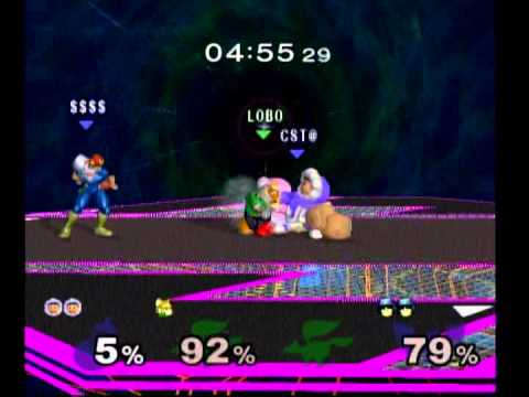 Melee Kombat 3 - Teams Losers Semis - Ginta & Lobo vs  Wobble Punch