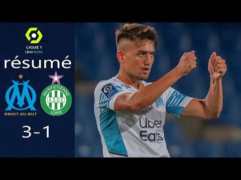 Olympique Marseille - AS Saint Étienne 3-1 Résumé Ligue 1 Uber Eats 2021- 22