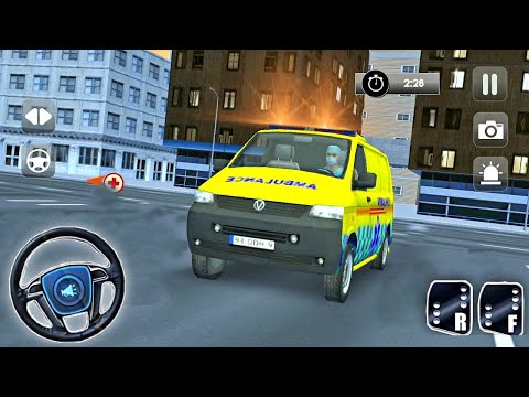 Ambulance Driving Simulator: Rescue Missions 2020 - Hero Van Emergency Drive - Android GamePlay #30