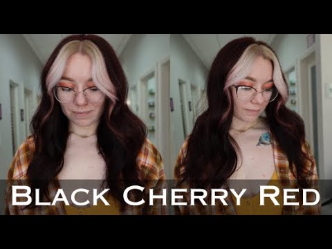 Black Cherry Hair Color | 1000 Ways to Dye Ep. 9