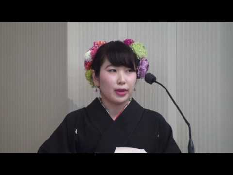 第10回大阪女学院大学学位授与式卒業生スピーチ