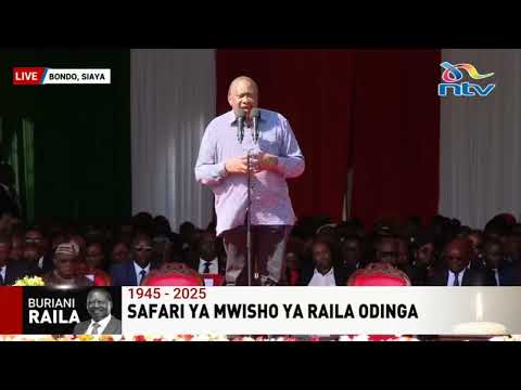 Former President Uhuru Kenyatta: "Jakom, I will miss you. Fare Thee well my friend"