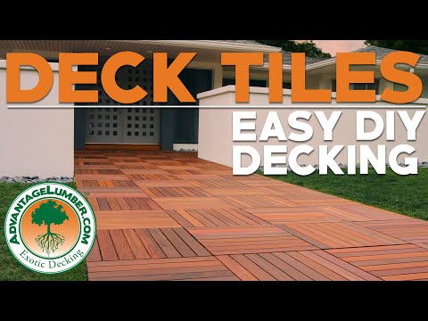 Deck Tiles: Easy DIY Decking for Your Home
