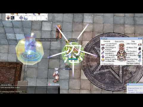 RK Critic vs Amdarais - After Update of skills - Ragnarok IRO Chaos Cavaleiro Rúnico crítico