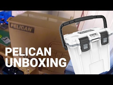 20QT Pelican Cooler Unboxing and Walkthrough