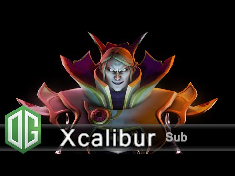 OG.Xcalibur Invoker Gameplay - Ranked Match - OG Dota 2