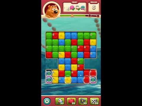 Toon Blast Level 7953 - NO BOOSTERS 🐻🐺🐱 | SKILLGAMING ✔️