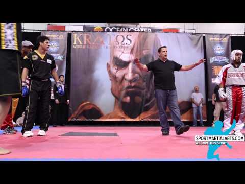 Justin Ortiz vs Victor Suarez - Superfights Championship - Kratos World Karate Championships 2014