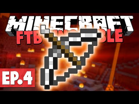 Minecraft FTB Unstable 1.14 | THIS BOW CAN BUILD... #4 [Modded Minecraft 1.14]