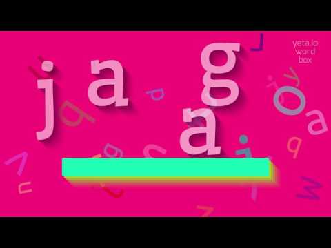 HOW TO PRONOUNCE JAGA? #jaga