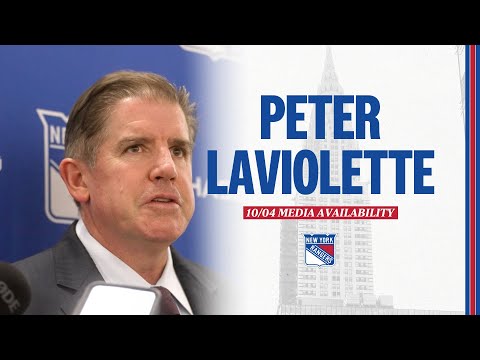 New York Rangers: Peter Laviolette Postgame Media Availability | October 4, 2023