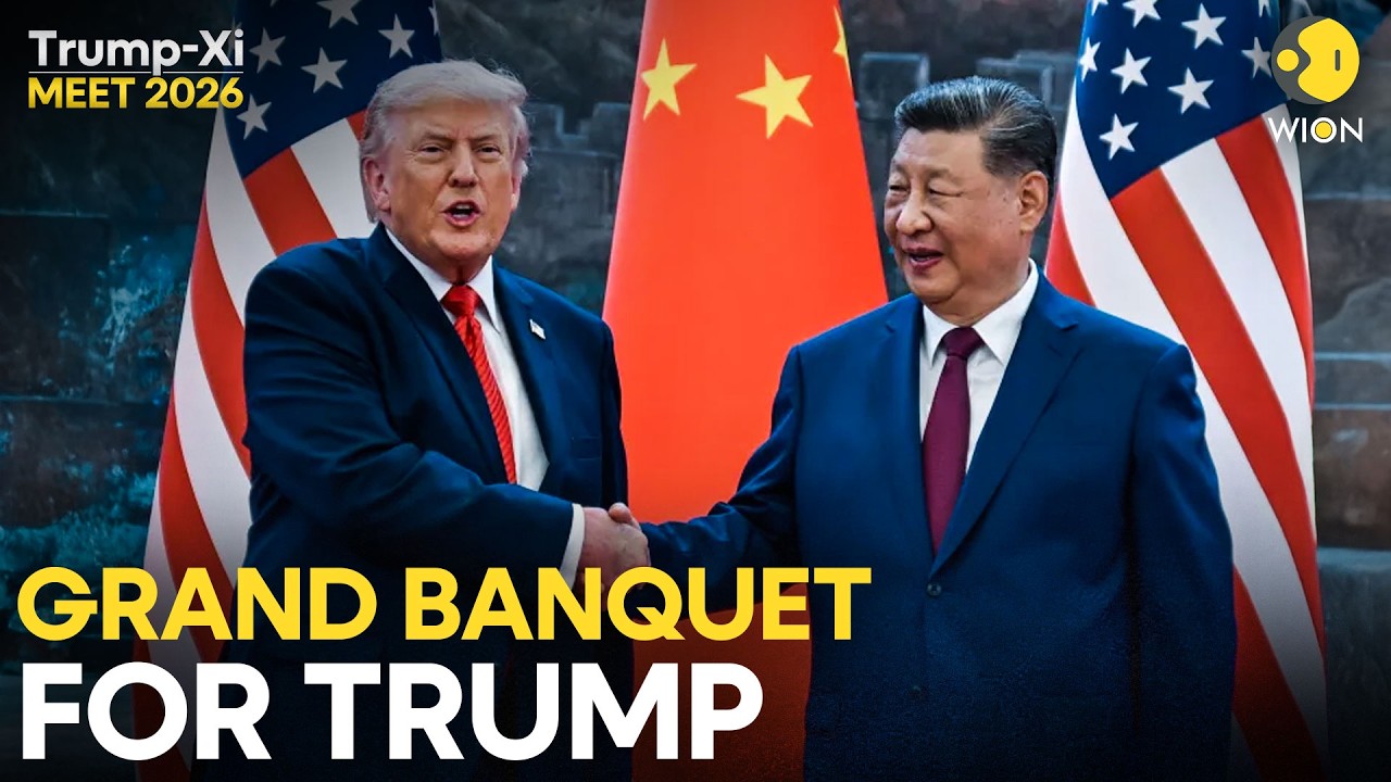 Trump-Xi Summit LIVE: Xi Jinping Hosts a State Banquet for Visiting US President Trump | WION