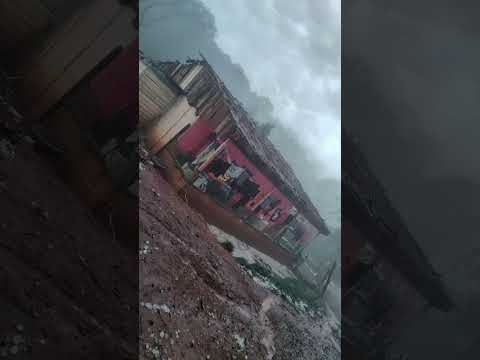 chuva de graniso calsa destruicao na cidade de Candoi Parana!!
