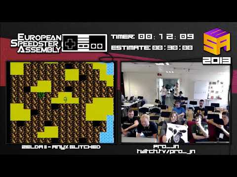 Zelda II: The Adventure of Link (Any%) by Pro_JN in 20:47 - ESA 2013