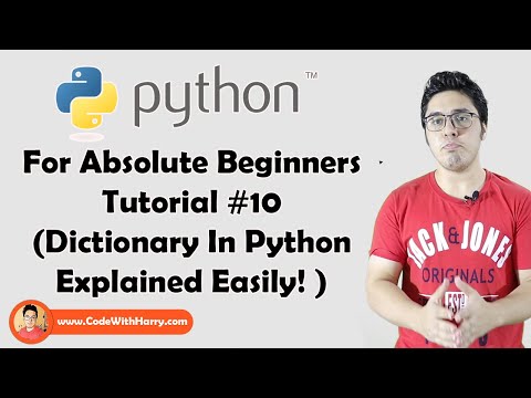 Dictionary Its Functions Explained | Python Tutorials For Absolute Beginners In Hindi 10