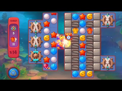 Fishdom 13467 Hard Level - NO 💣🧨💥