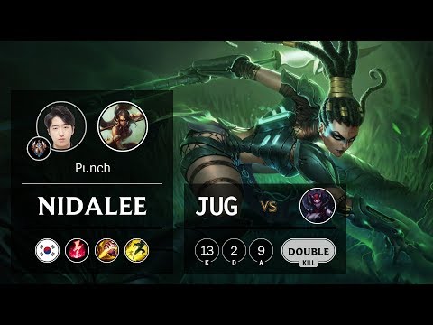 Nidalee Jungle vs Elise - KR Challenger Patch 9.10